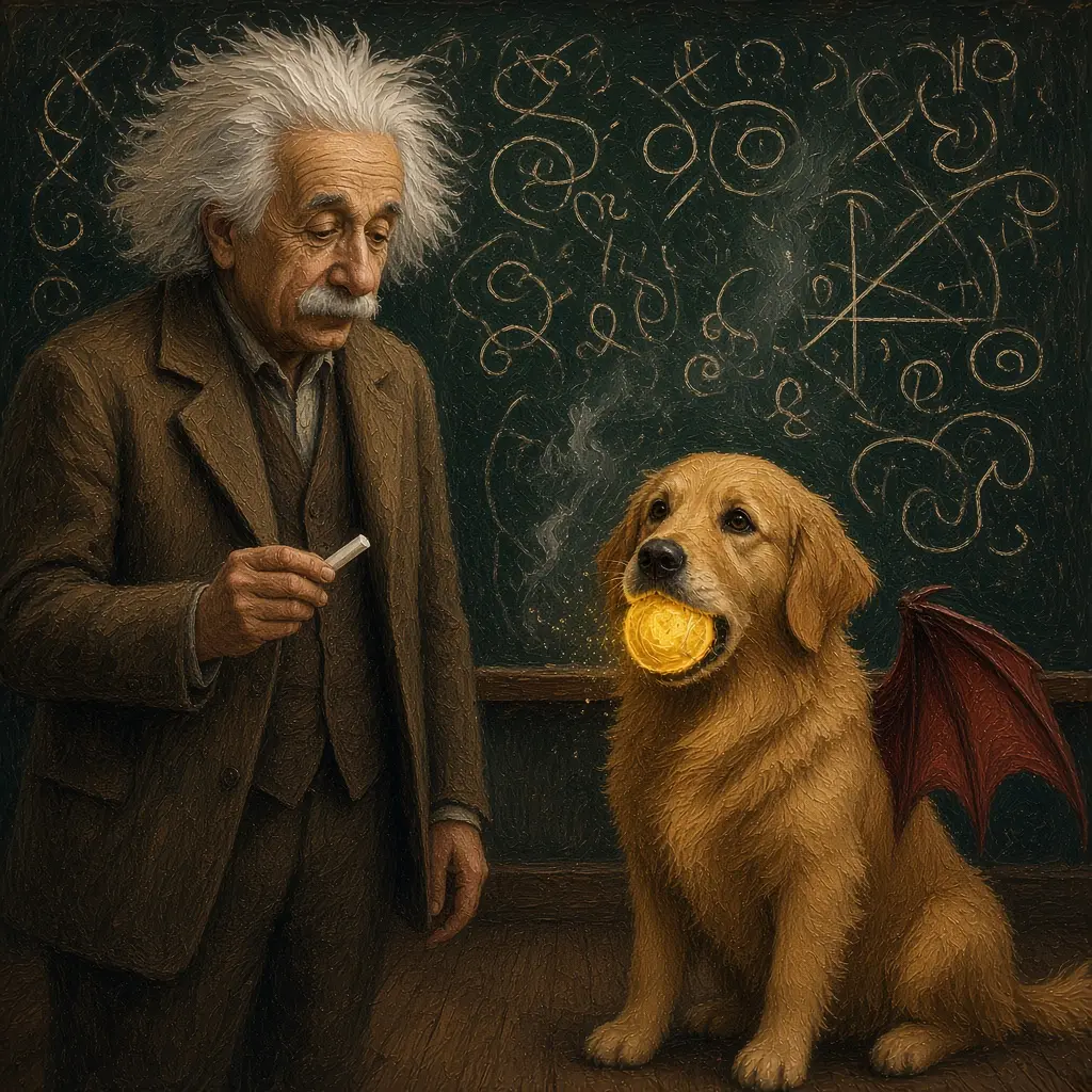 Chalk dust